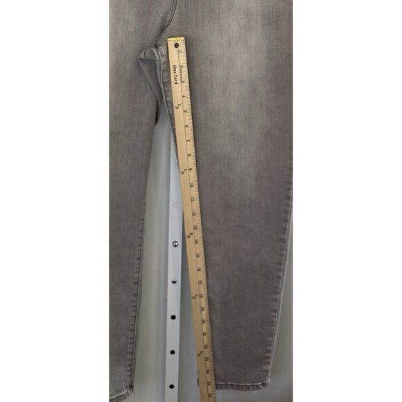 Democracy Ab-solution Gray Ankle Jeans Women’s 16 Stretch Slim Straight Mid Rise - Picture 6 of 10